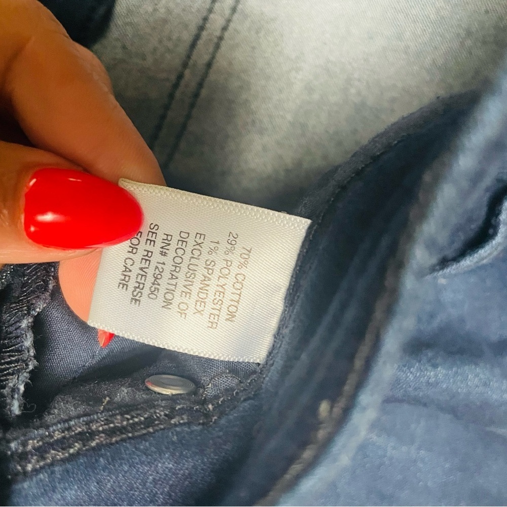 ELLE Women’s Jeans – Dark wash, mid-rise - Picture 2 of 5
